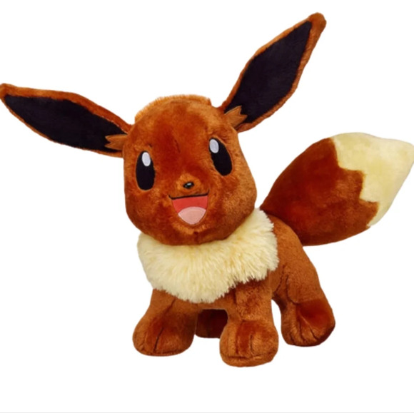 Build a Bear Pokémon Eevee Plush 14" - Picture 1 of 14